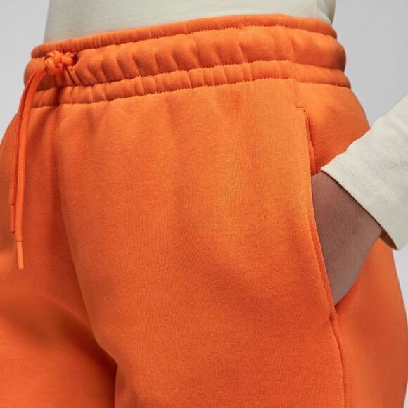 Air Jordan Brooklyn Fleece Shorts Women's Small S Orange Lobster DX0380-847 New - Picture 14 of 15